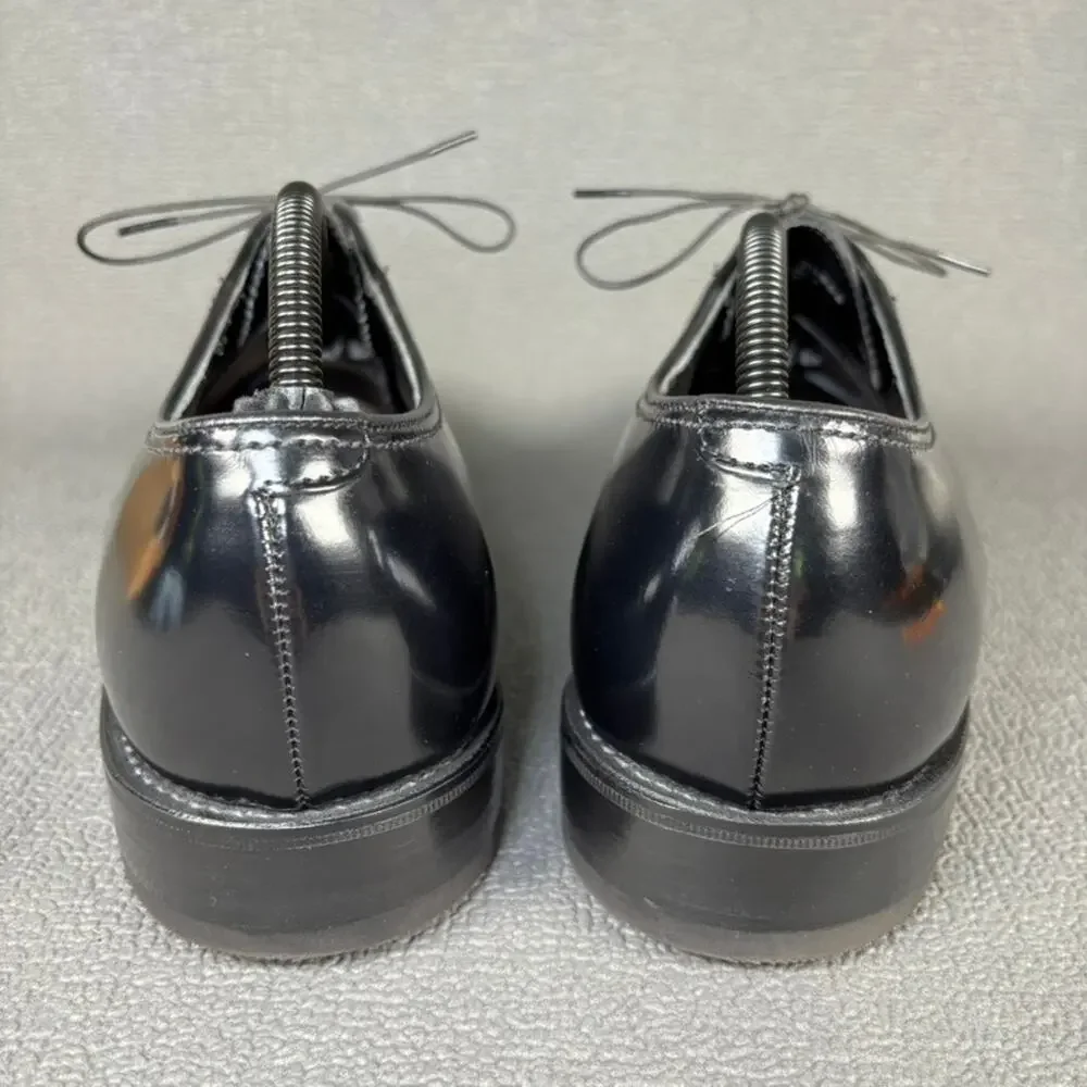 Florsheim Lexington PL Cap Toe Oxford 74117 Size Men's 10.5D Black Dress Shoes